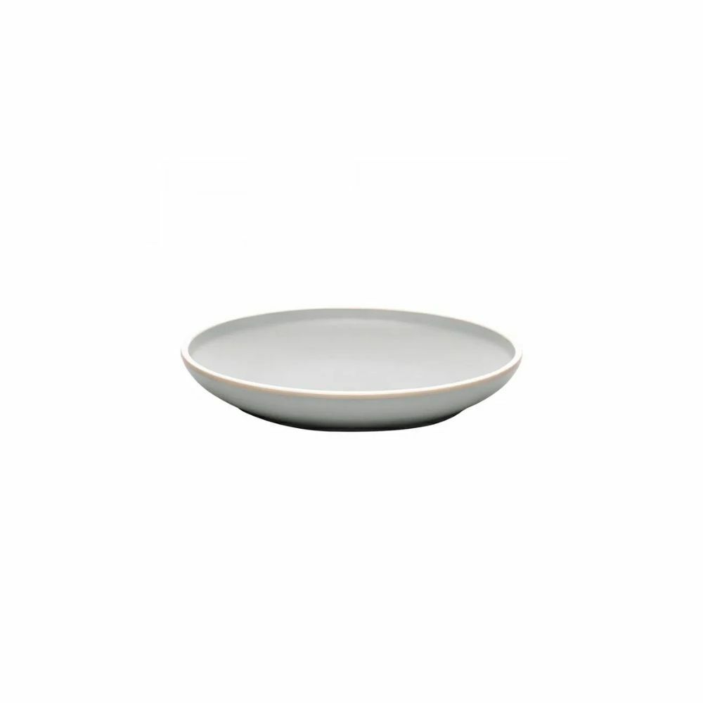 PRATO DE SOBREMESA DE MELAMINA CLASS CINZA 21,5CM