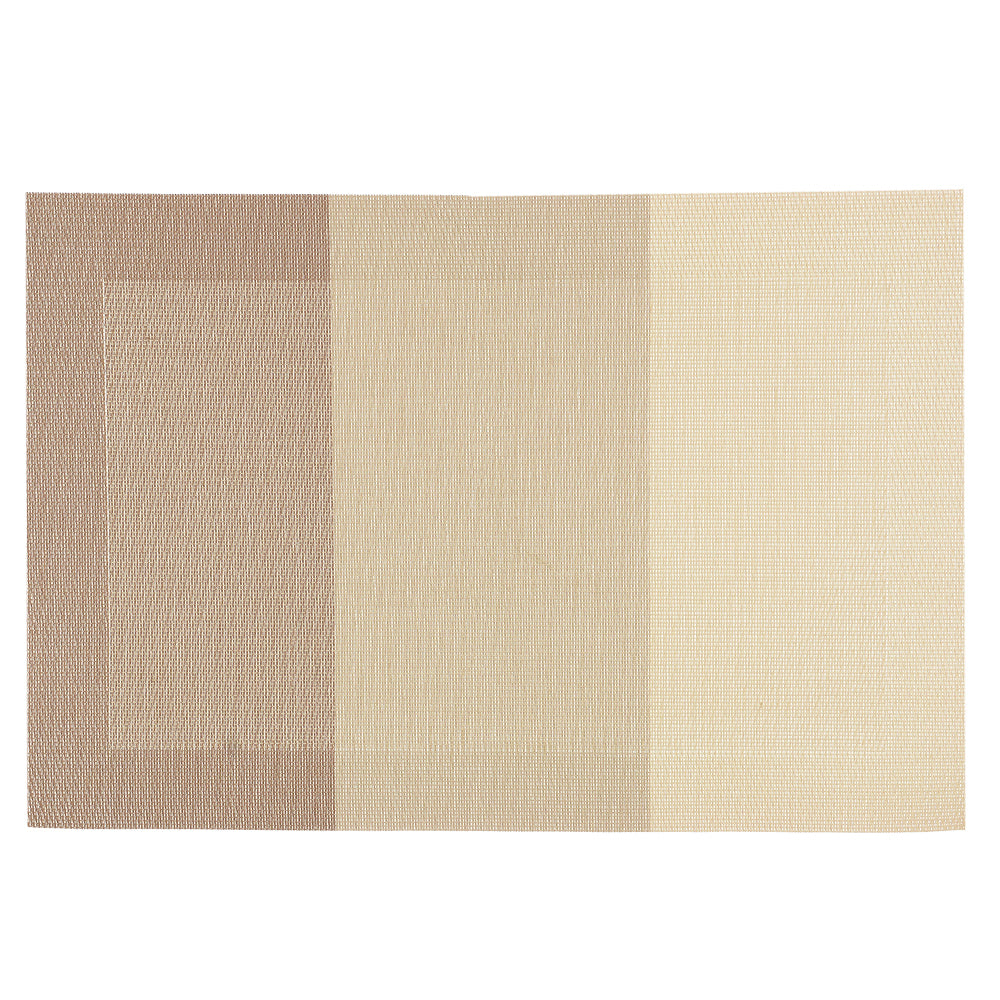 LUGAR AMERICANO PVC 30X45cm PANTON (BEGE MARROM)