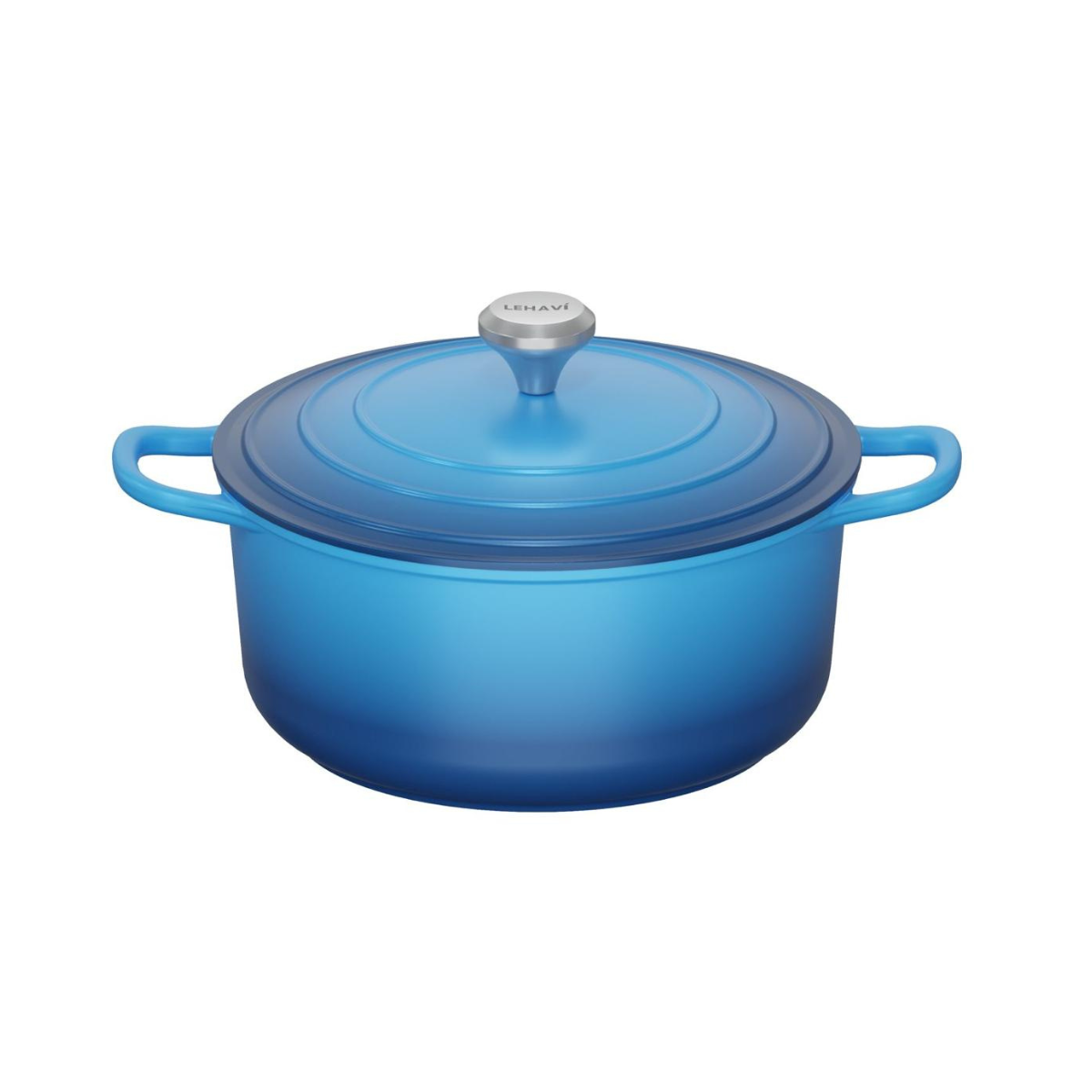 CAÇAROLA COMPATÍVEL COM INDUÇÃO FLORENÇA – AZUL – 7 LITROS