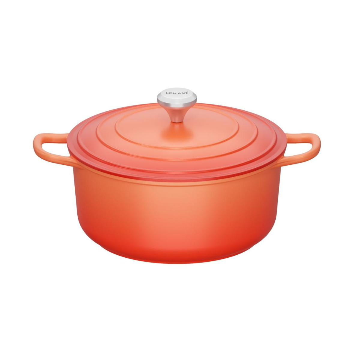 CAÇAROLA COMPATÍVEL COM INDUÇÃO FLORENÇA – LARANJA – 7 LITROS