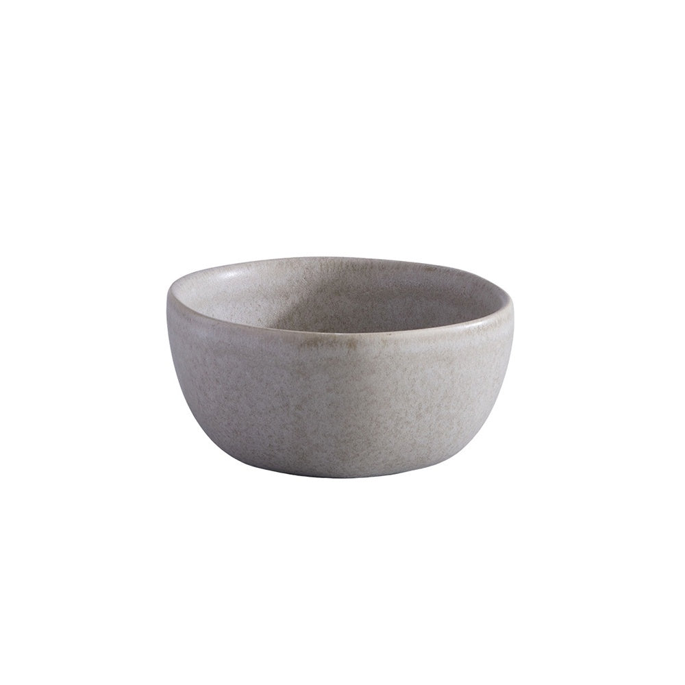 PRATO FUNDO SOPA CERÂMICA 611ML CONCRETO CINZA