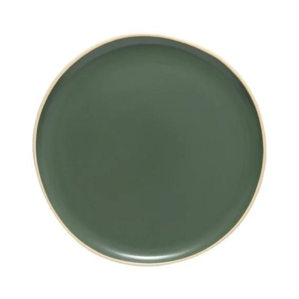 PRATO SOBREMESA CERAMICA SAVOR SAGE VERDE ESCURO 20CM