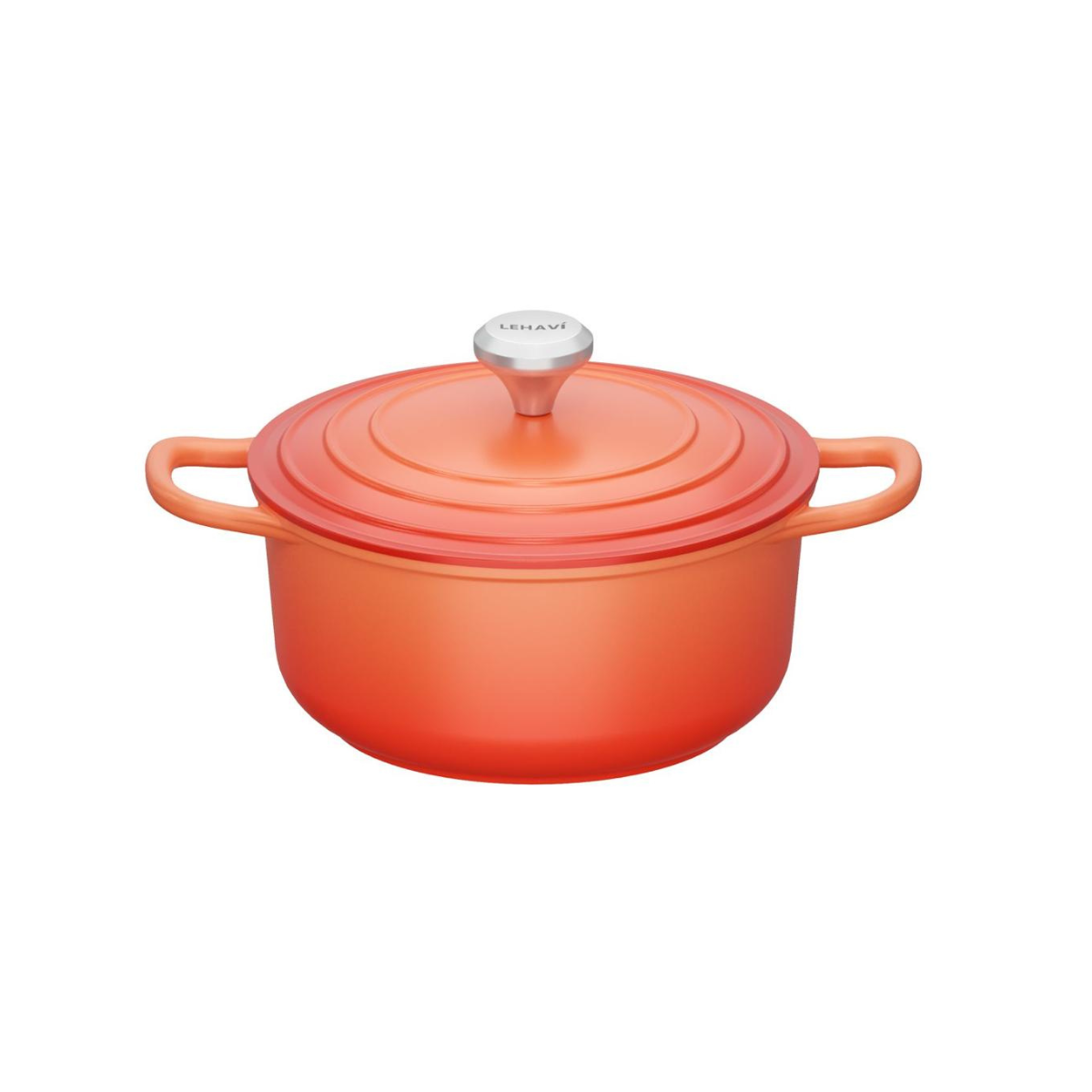 CAÇAROLA COMPATÍVEL COM INDUÇÃO FLORENÇA – LARANJA – 3,4 LITROS