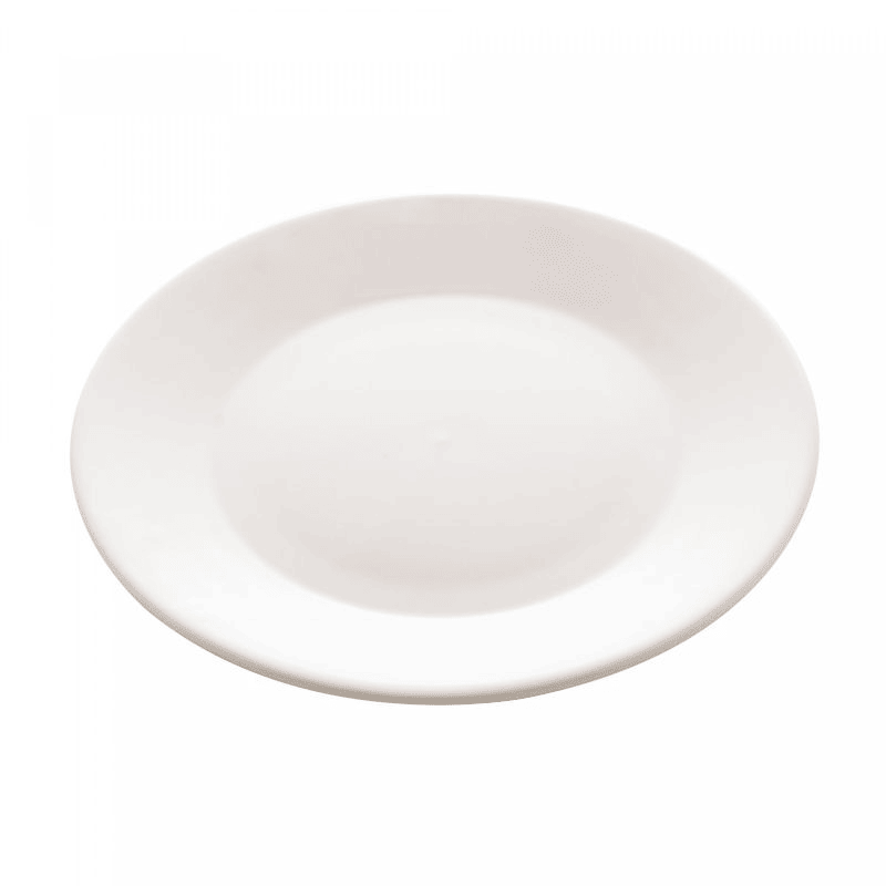 PRATO PARA SOBREMESA DE PORCELANA CLEAN 20,5cm