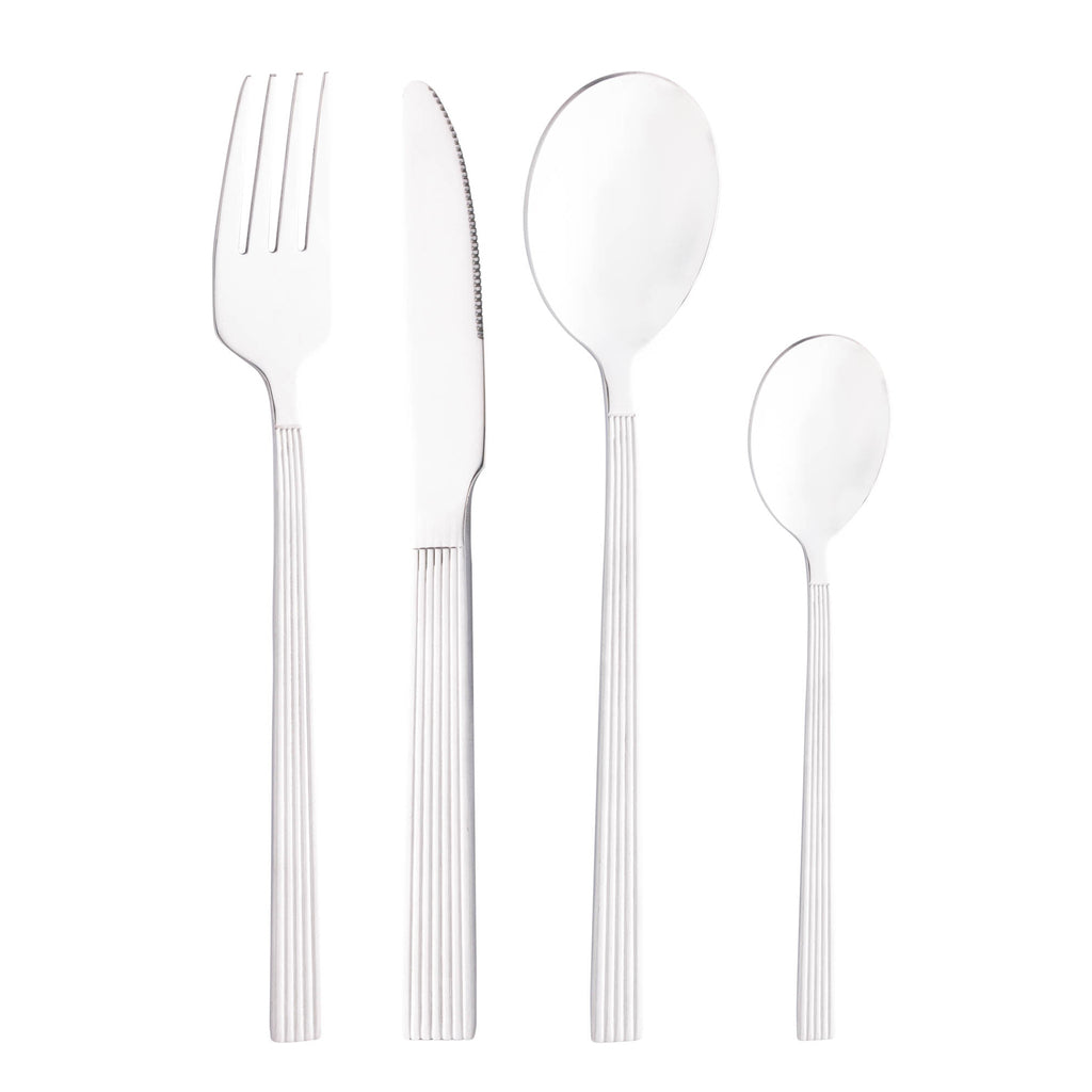 FAQUEIRO 16 PEÇAS DE AÇO INOX ATHENAS