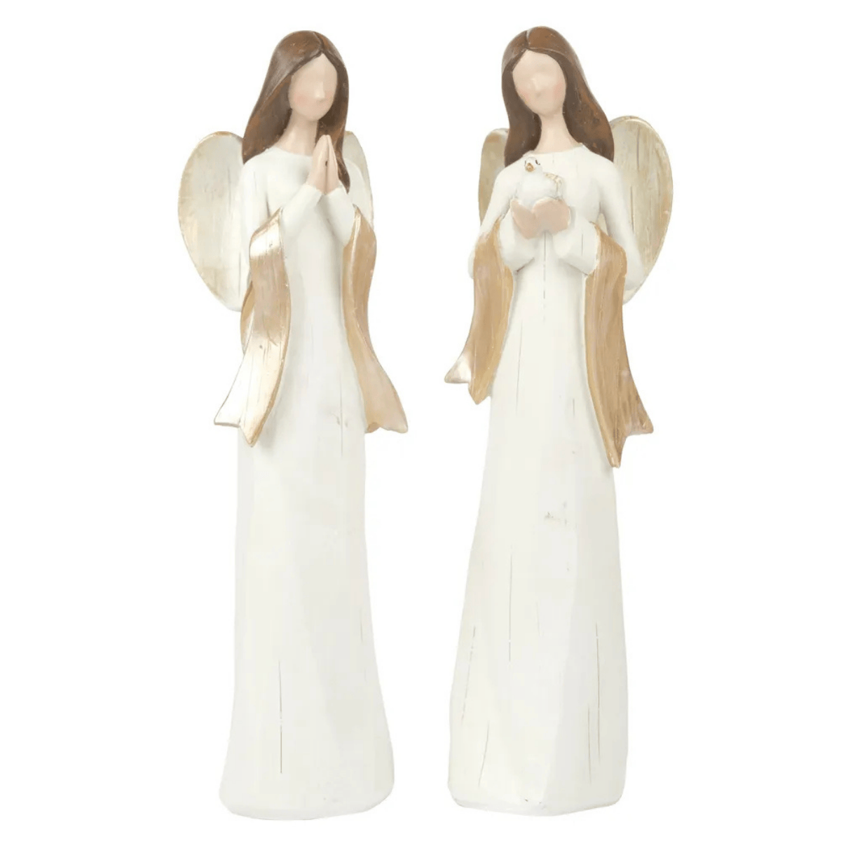 ANJO DECORATIVO EM RESINA SORTIDO - 30 CM