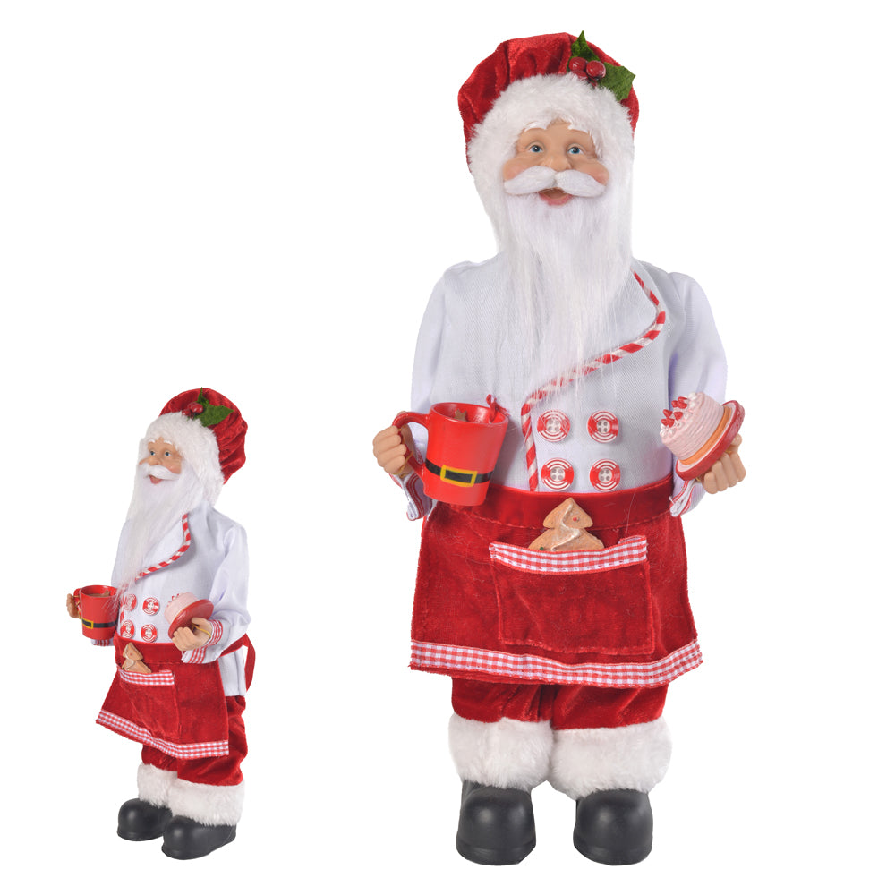 PAPAI NOEL COZINHEIRO 30CM