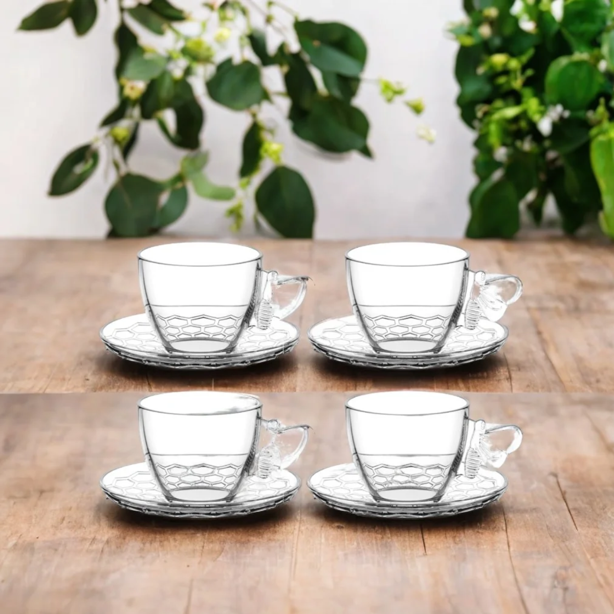 XICARA CAFE VDO BEE 80ML 4PC