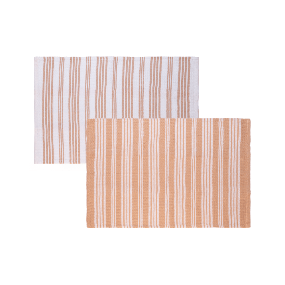 CONJUNTO DE 2 PANOS DE PRATO VERONA CREME – 60CM X 40CM