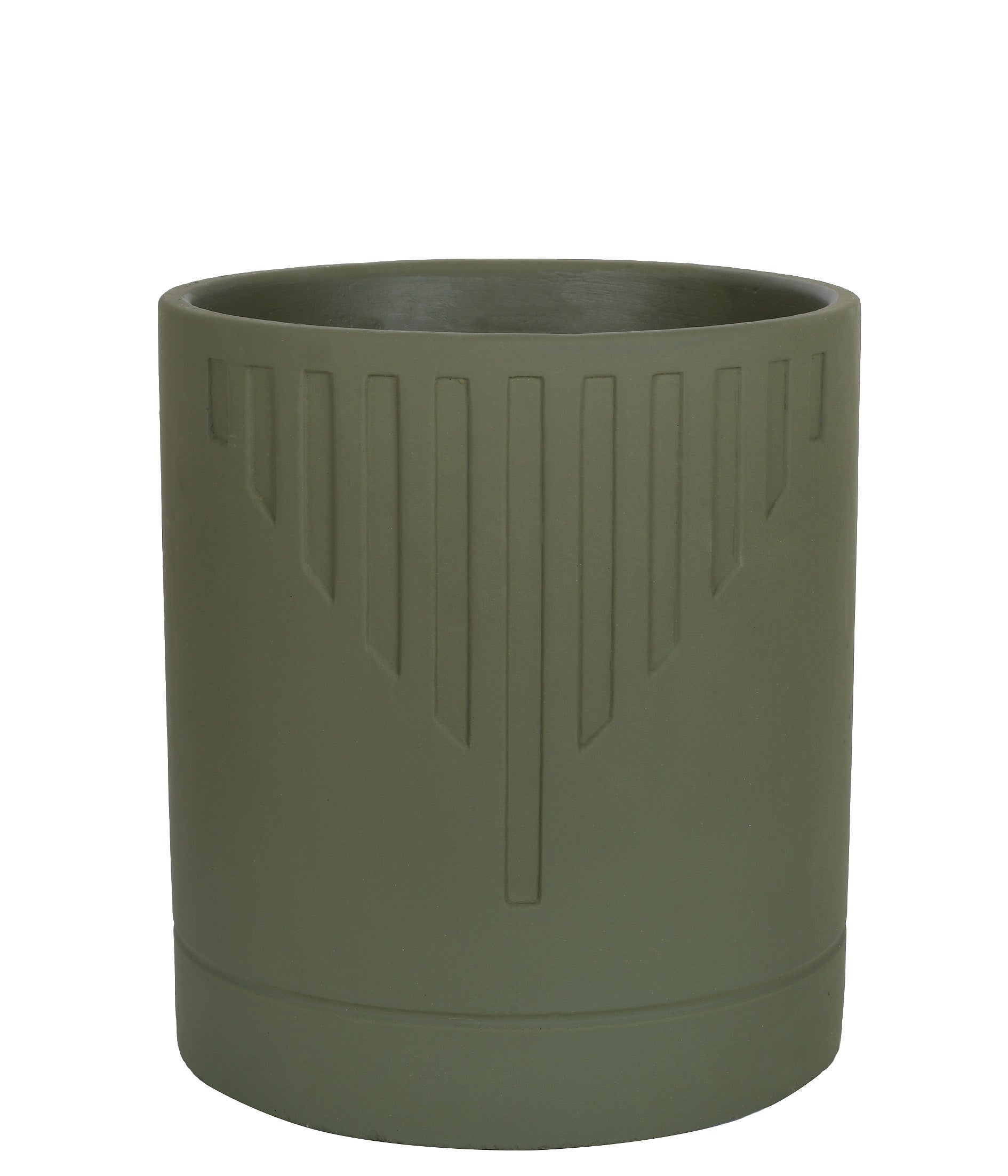 CACHEPOT EM CIMENTO MUSGO