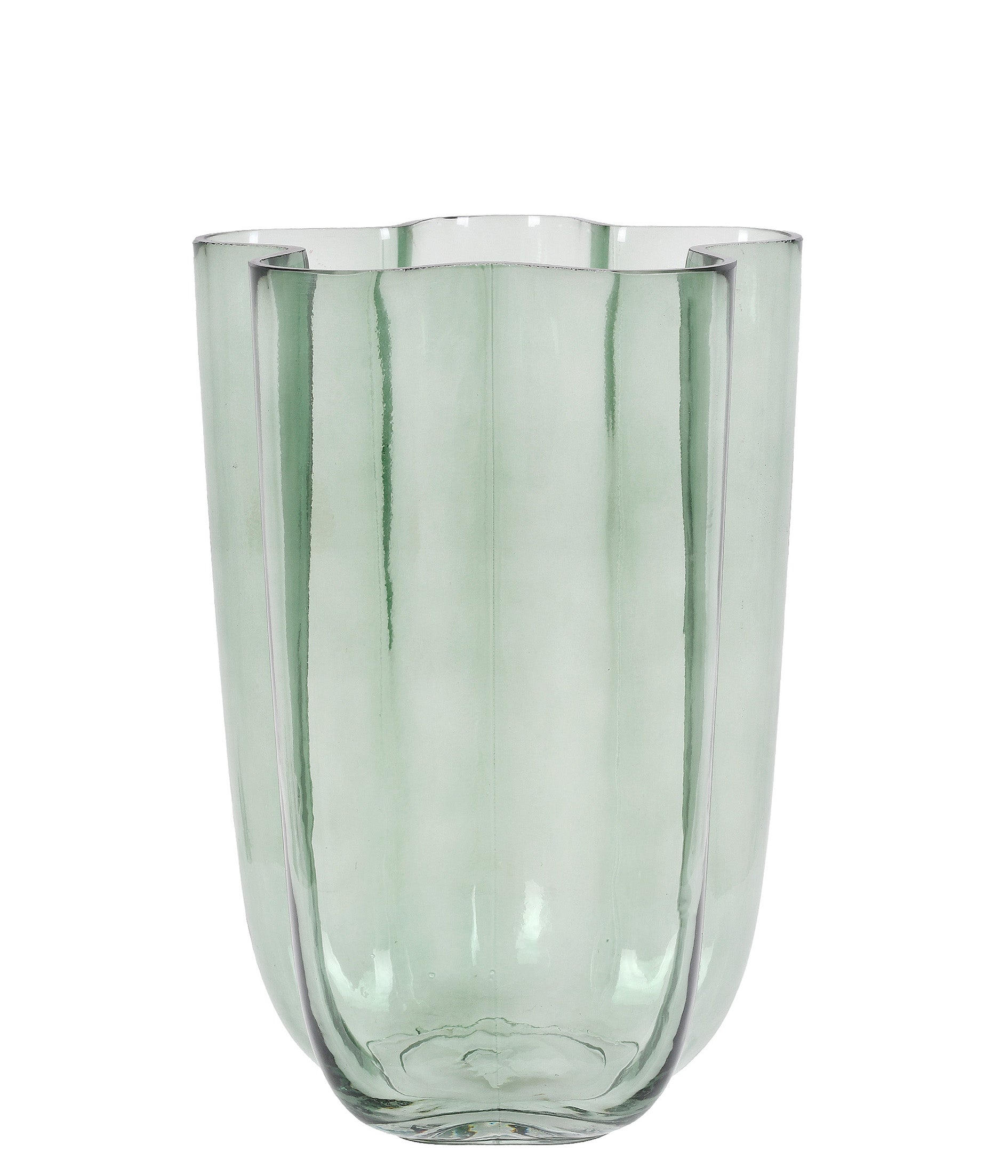 VASO DE VIDRO VERDE