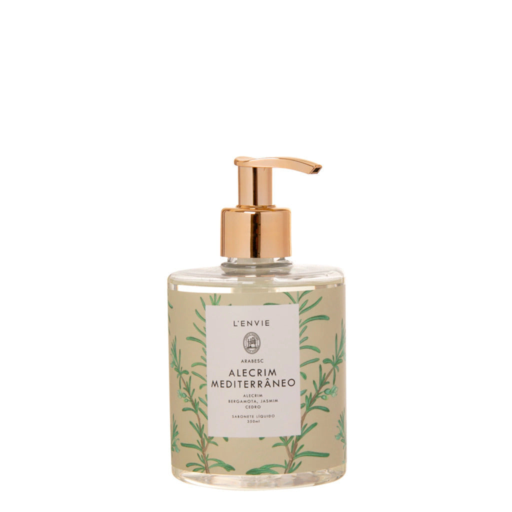 SABONETE LÍQUIDO ALECRIM MEDITERRANEO ARABESC - 350ML