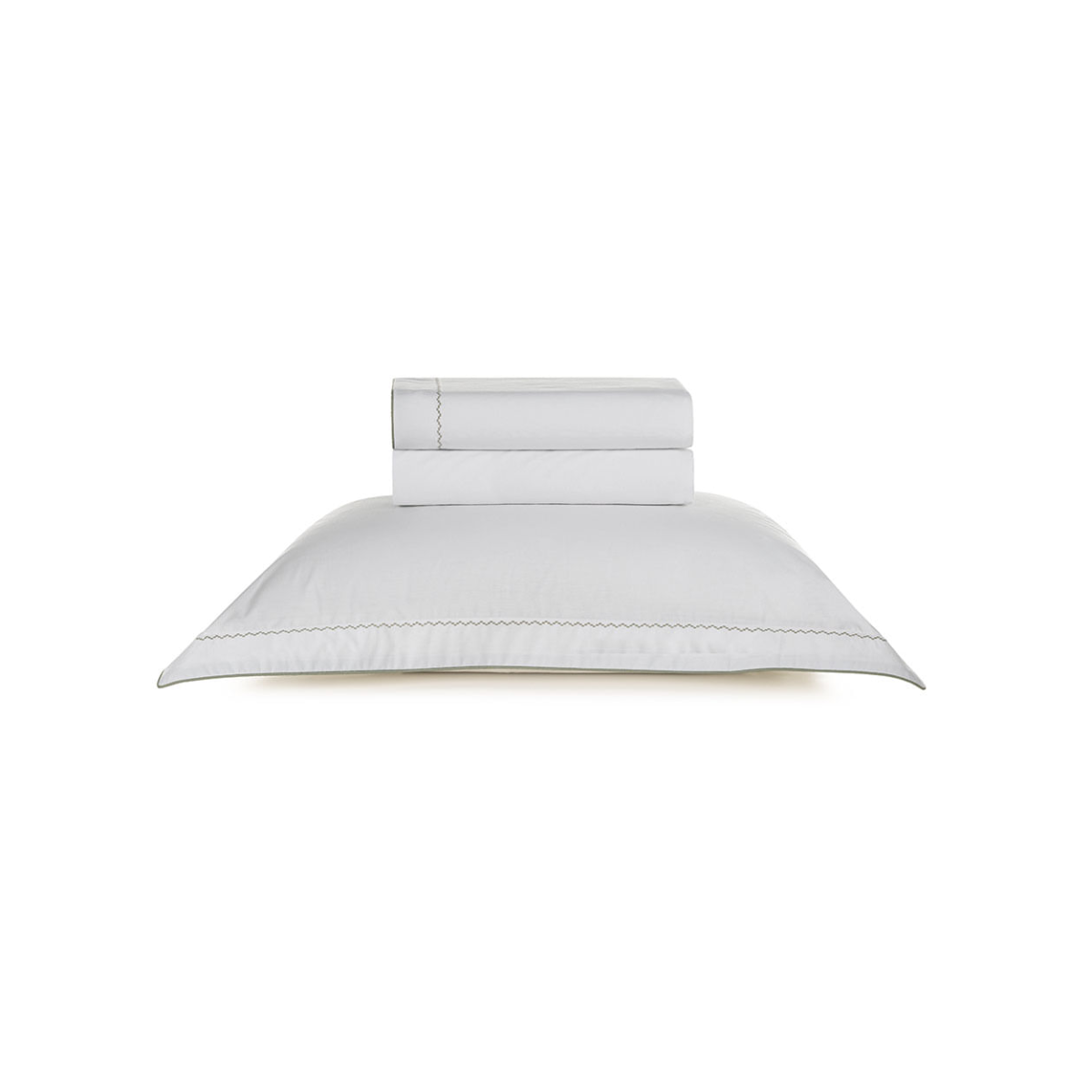 JOGO DE CAMA SOLTEIRO 3 PEÇAS BALI MENTA - 1,80M X 2,50M
