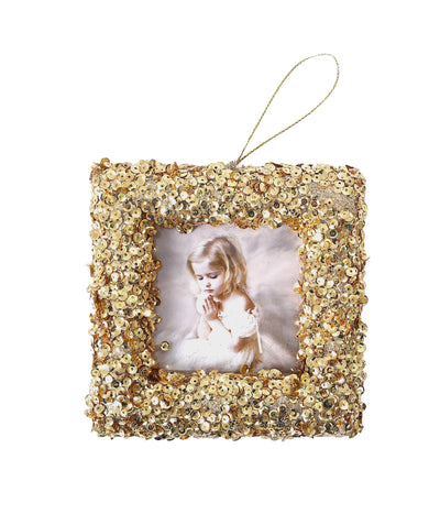 PORTA RETRATO ENFEITE DOURADO