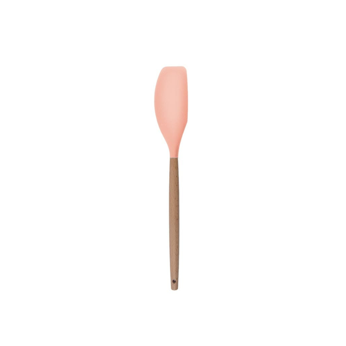 ESPATULA PAO DURO SILICONE CABO MADEIRA MADIE KITCHEN ROSA POP 31CM