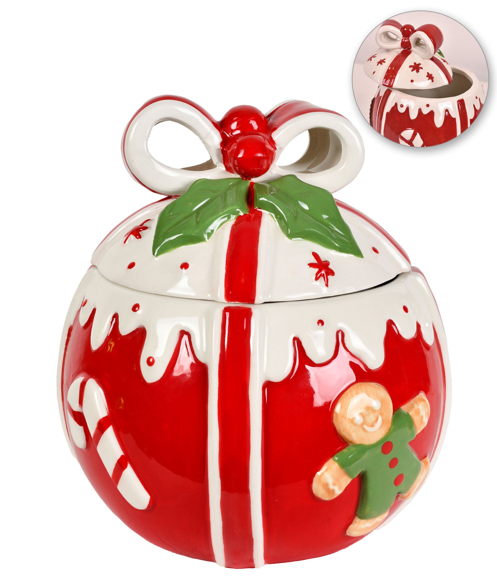 VASO GINGERBREAD - 18CM