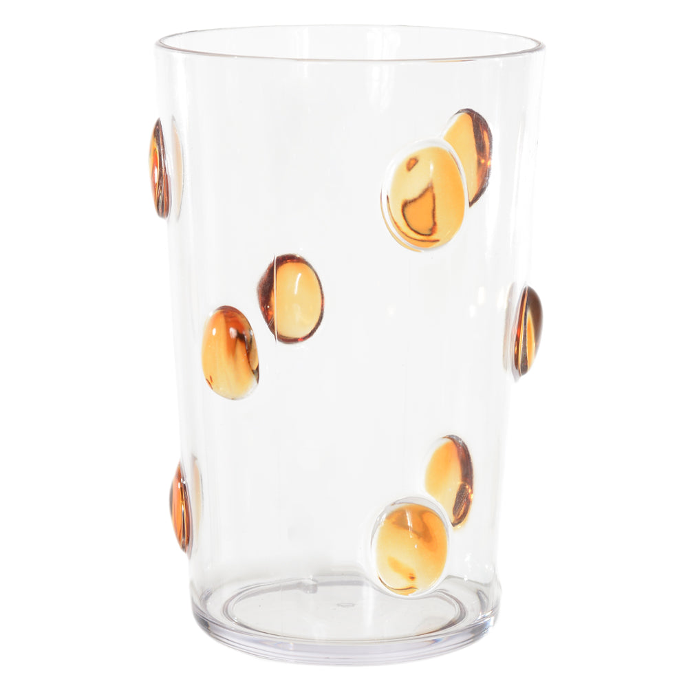 COPO ACRILICO 650ml 14,2X9,2cm ATOL (AMBAR)