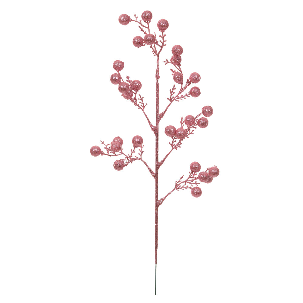 HASTE NATAL ROSA CLARO 46CM
