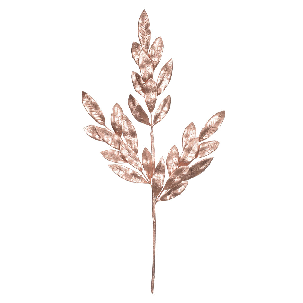 HASTE FOLHA MATTE ROSEGOLD 61CM