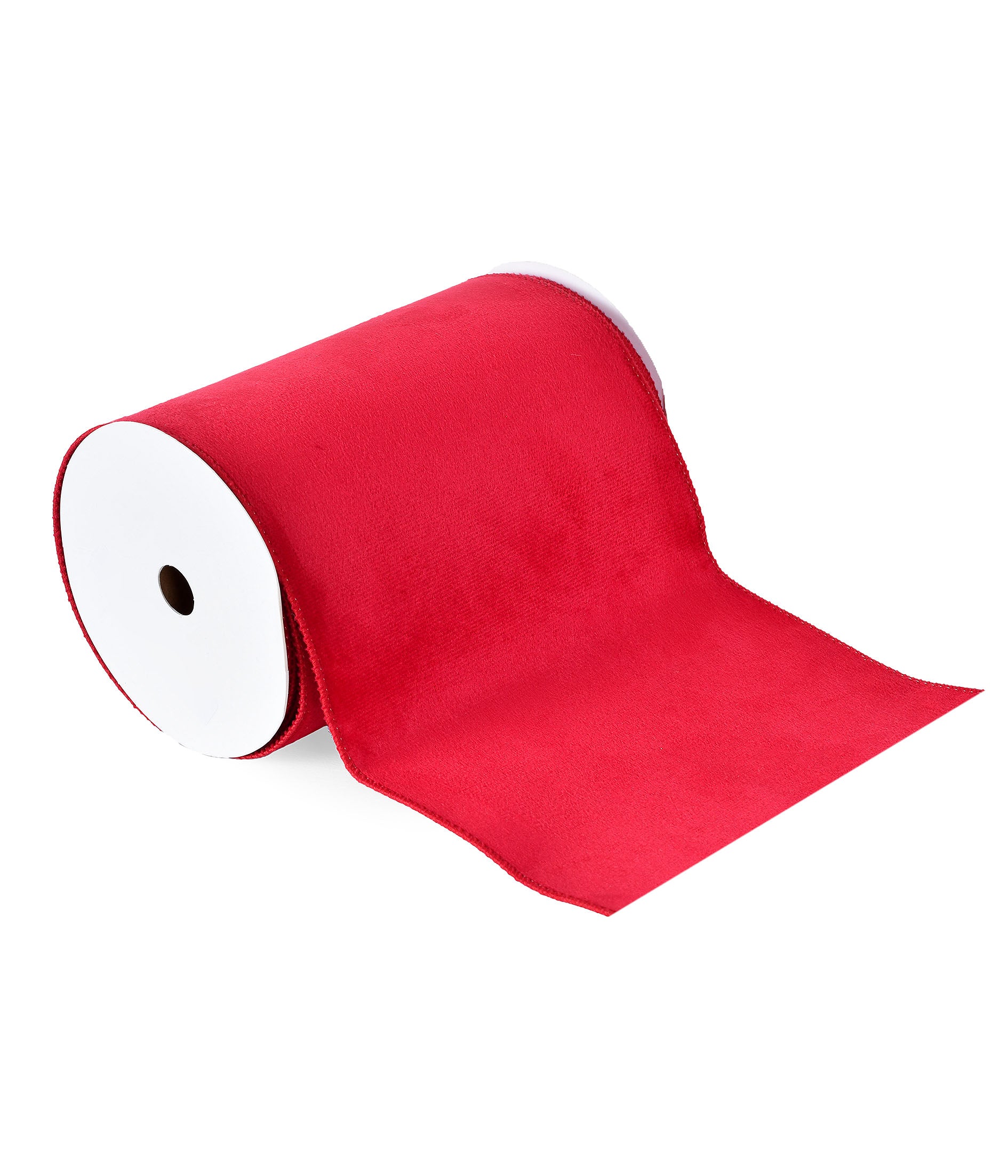 FITA ARAMADA DECORADA 15CM X 9M VERMELHO