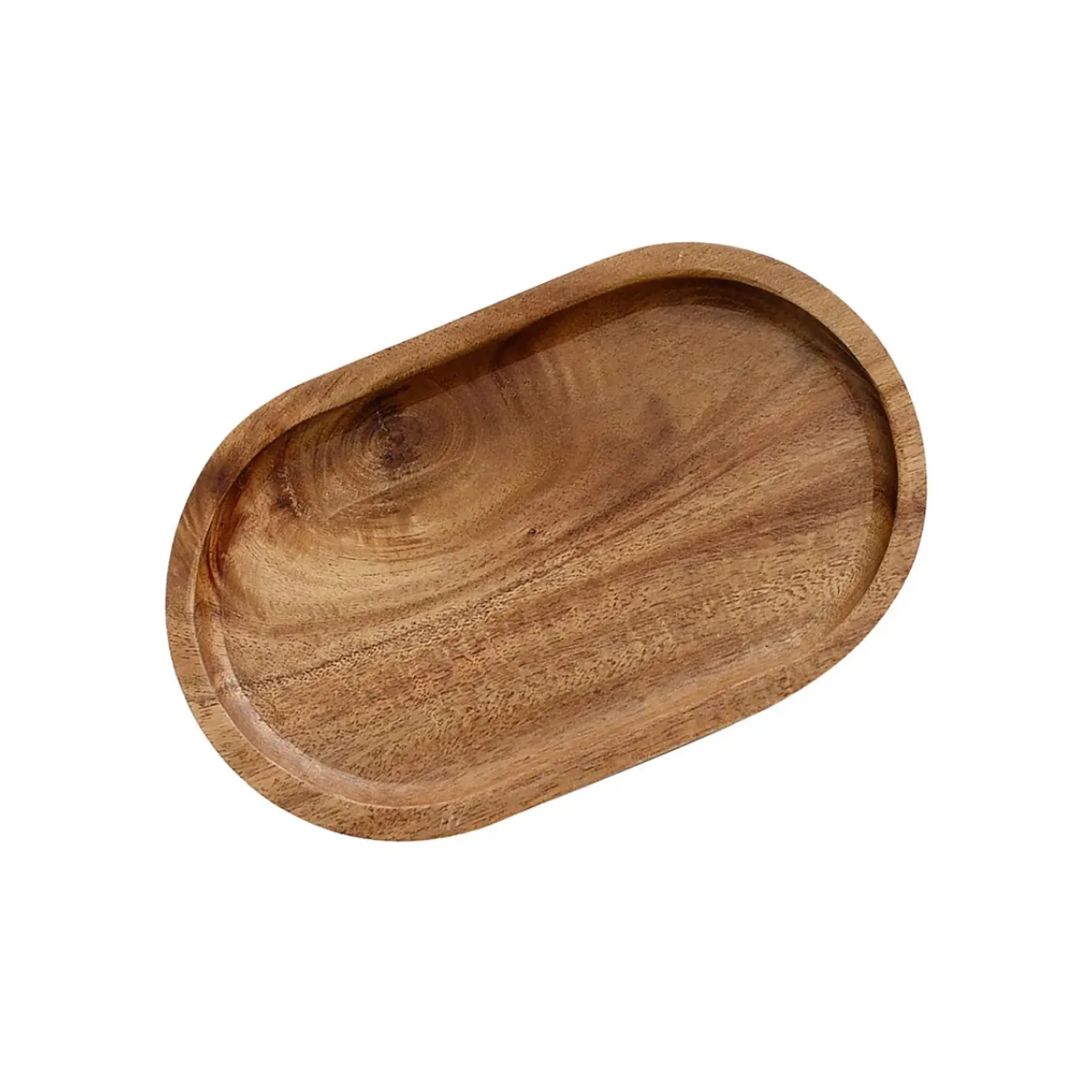 BANDEJA OVAL ACACIA WOOD 30X20CM
