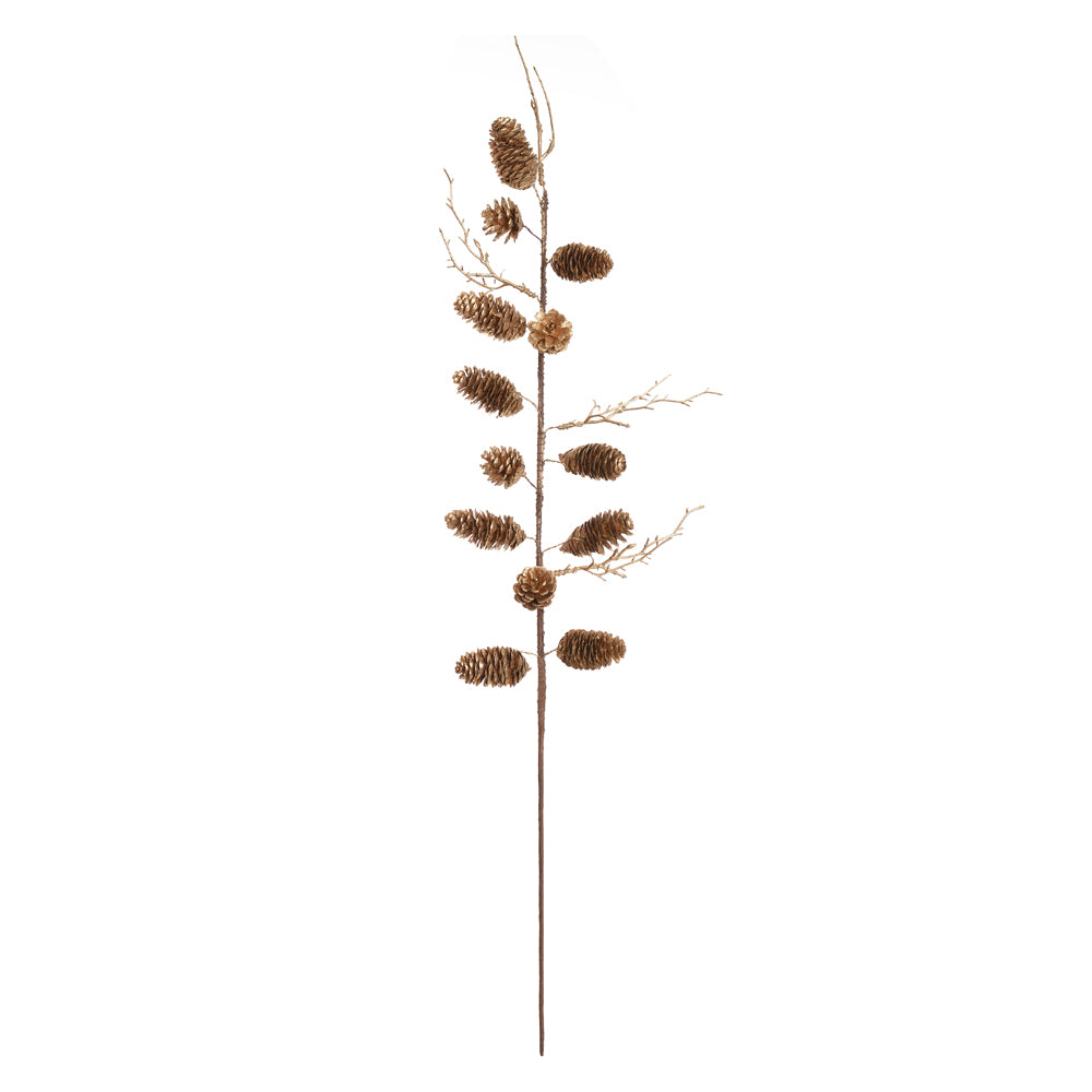 HASTE PINHA DOURADO 63CM