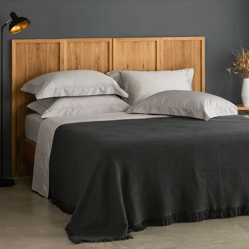 COLCHA CASAL JACQUE GRAFITE – 2,20M X 2,50M