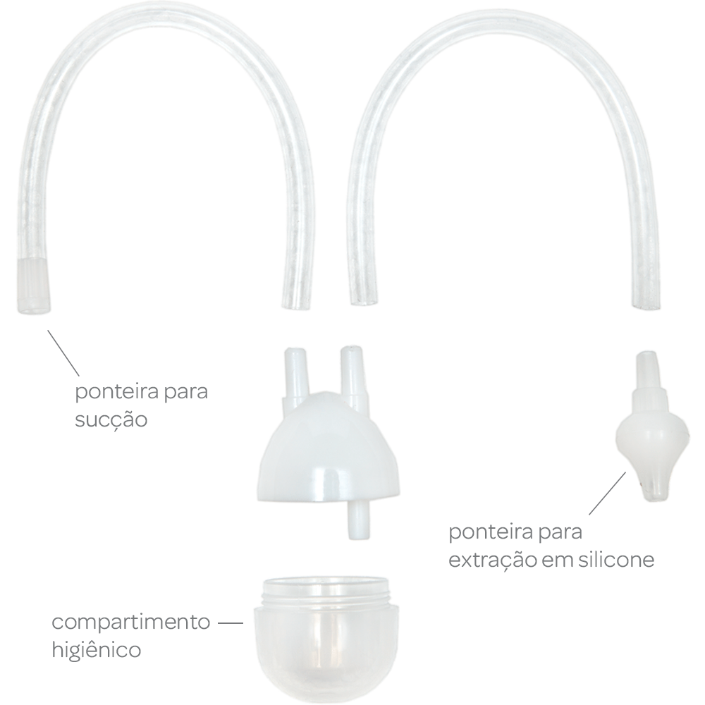 ASPIRADOR NASAL DE SUCCAO COM ESTOJO