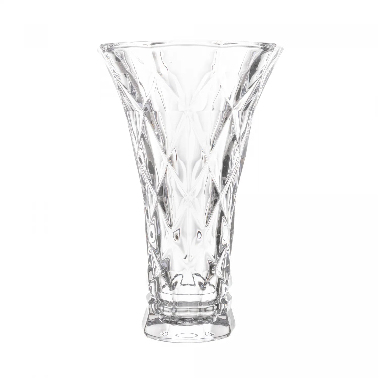 VASO DE VIDRO DIAMOND 13CM X 20CM