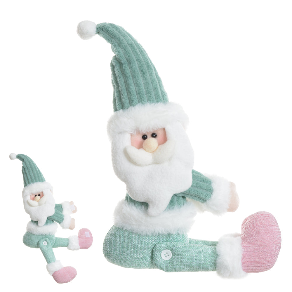 PAPAI NOEL VERDE E ROSA