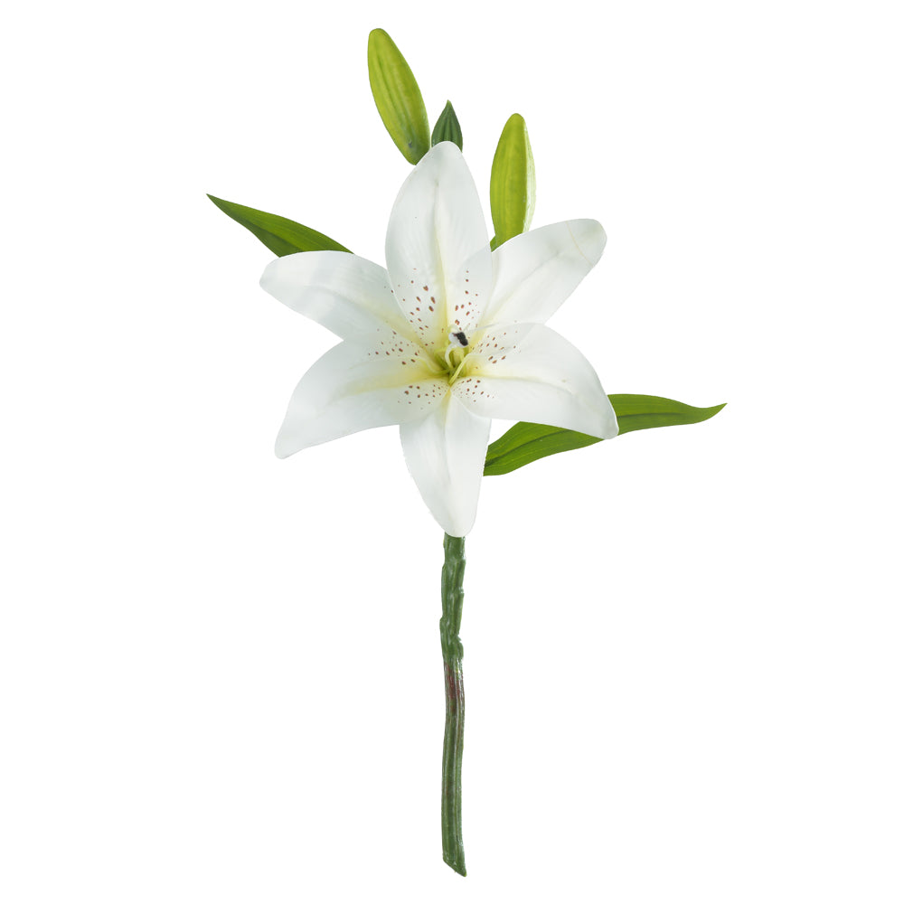 H.LIRIO REAL TOQUE X4 (BRANCO) 34CM