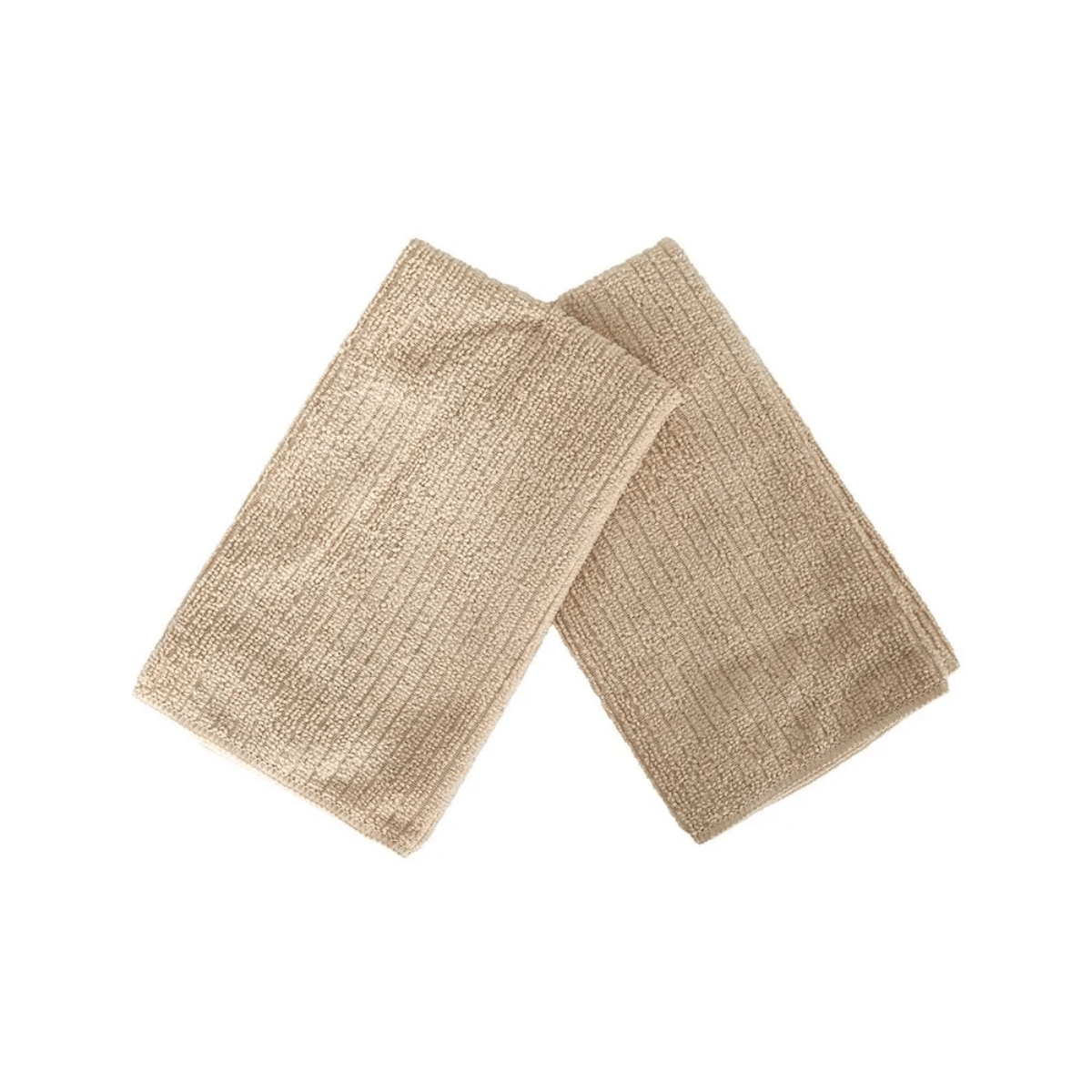 KIT PANO DE COPA MICROFIBRA 3 PEÇAS MARFIM - 30CM X 30CM