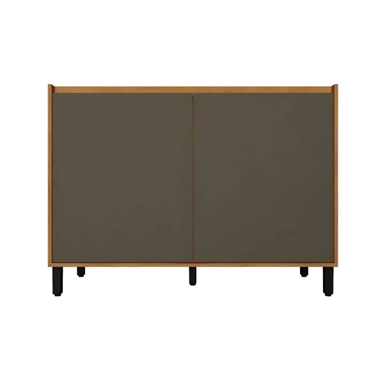 BALCÃO DENVER SEM TAMPO 120CM 2 PORTAS – FREIJÓ ROCKS/GRAFITE (PH3111)