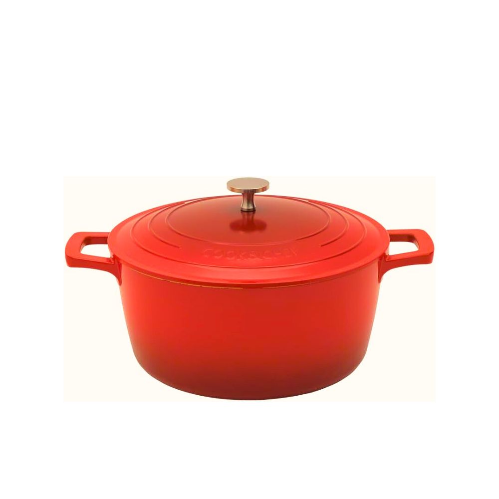 CAÇAROLA COM INDUÇAO AMALFI ROSSO 4,5L