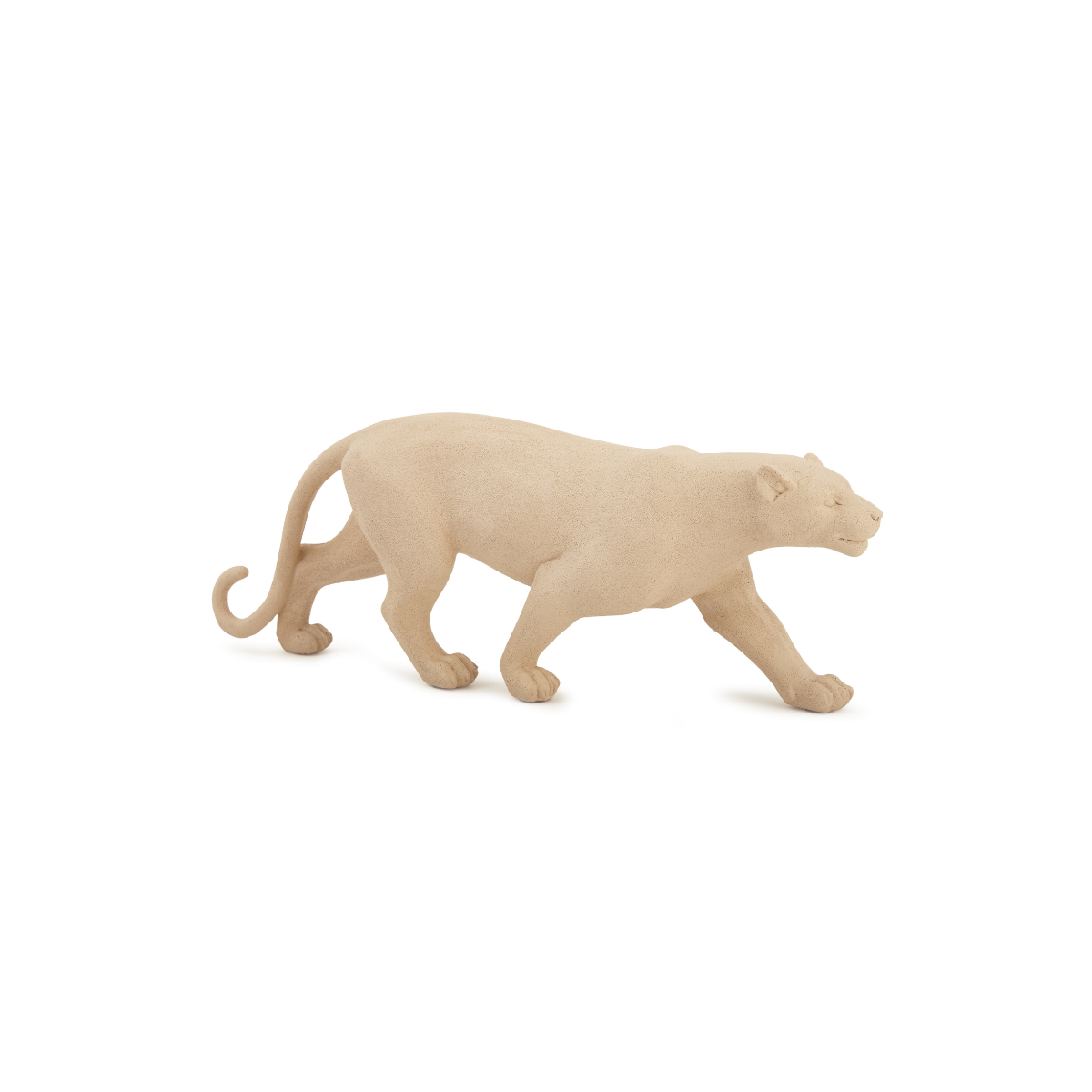 ESCULTURA LEOPARDO EM POLIRRESINA