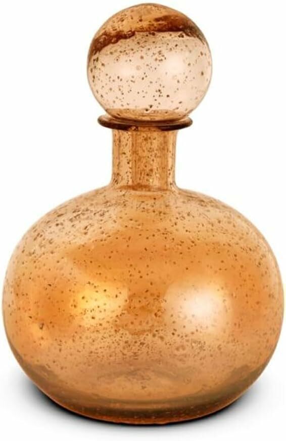 GARRAFA DECORATIVA EM VIDRO