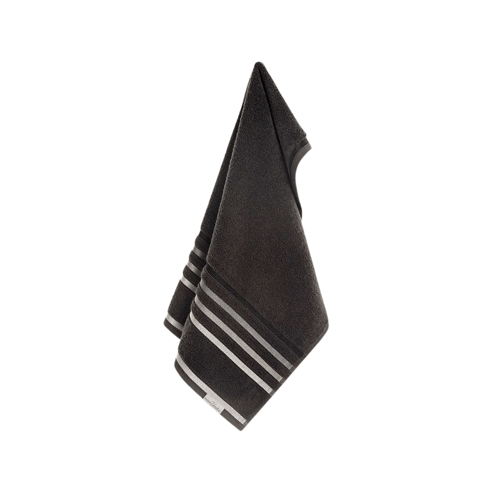 TOALHA DE ROSTO FELPUDO LUMINA CINZA GRAFITE – 48CM X 80CM