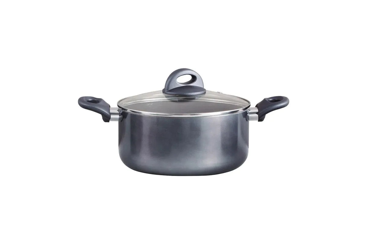 Jogo de Panelas Brinox Antiaderente Ceramic Life 4 Peças Smart Plus Cinza