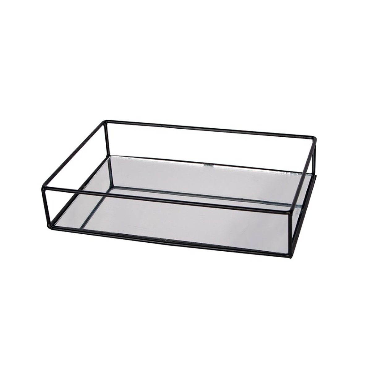 BANDEJA RETANGULAR ESPELHADA 20X12X3,5