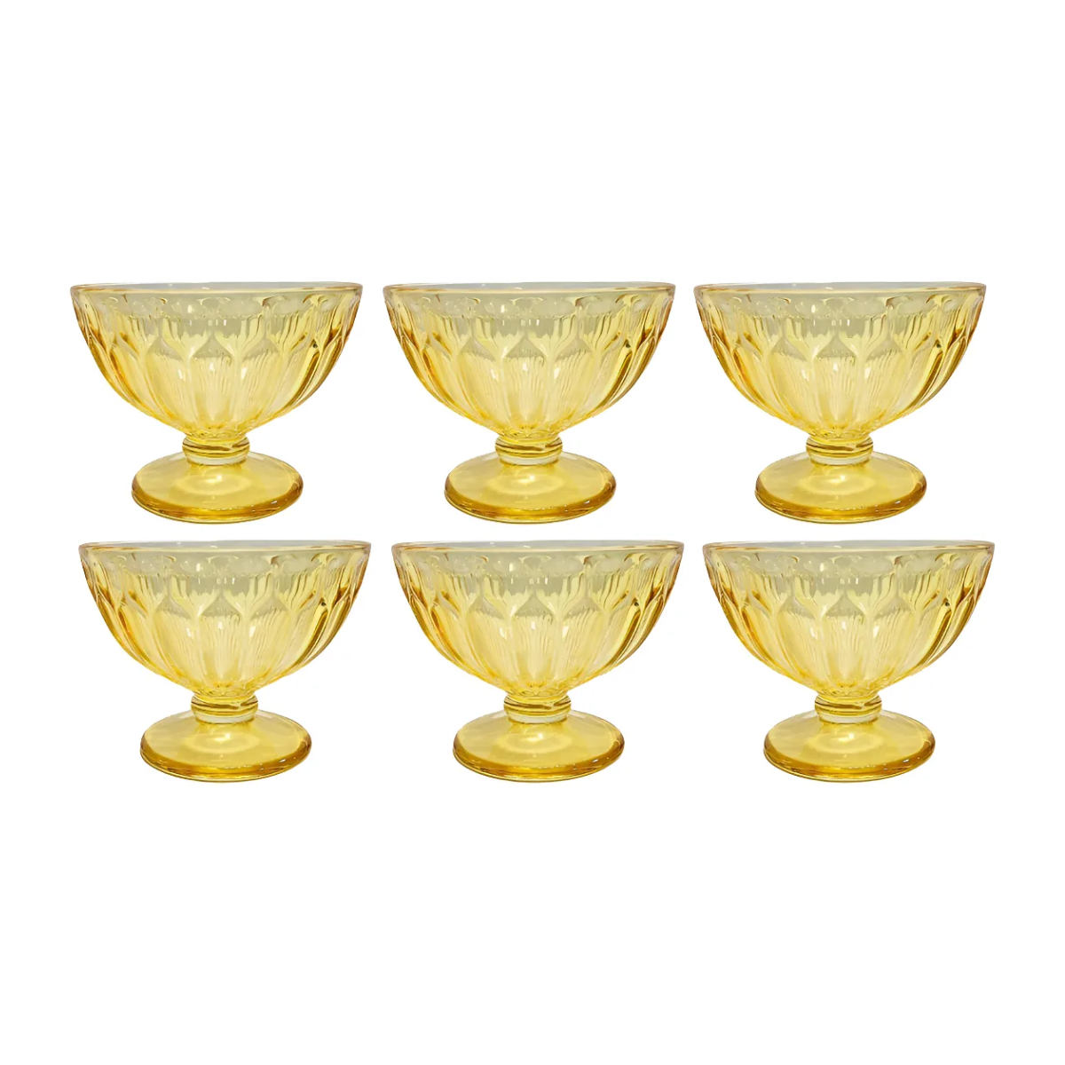 CONJUNTO 6 TACAS SOBREMESA MAJESTIC 260ml