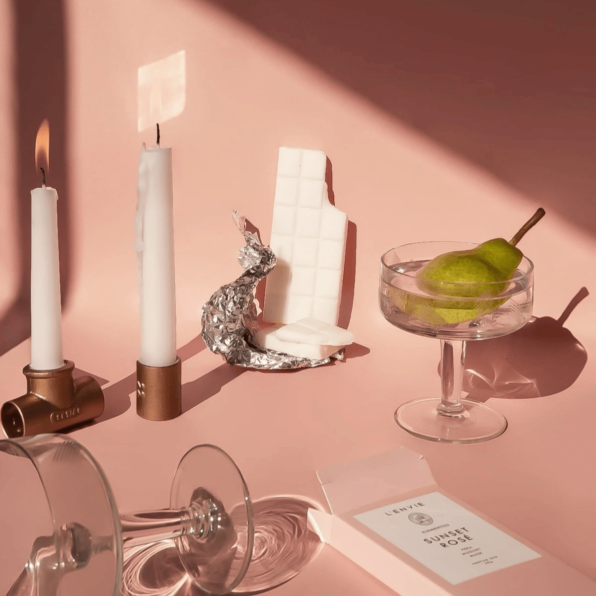 BARRA DE CERA - SUNSET ROSÉ - 40G