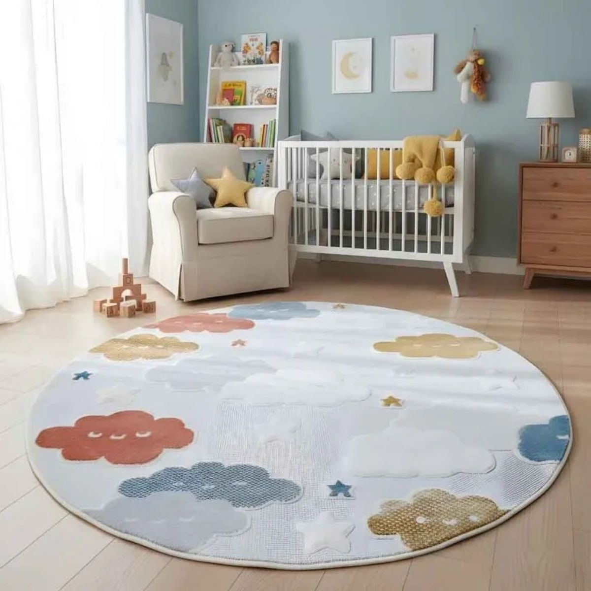 TAPETE MOON 03 REDONDO - 2,00M