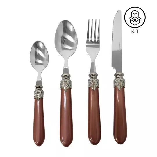 FAQUEIRO SAINT MICHEL 16PCS TERRACOTA