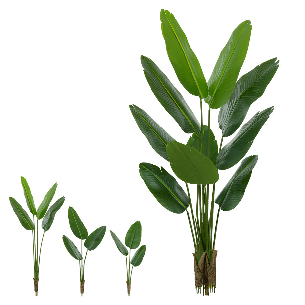 BANANEIRA DE JARDIM REAL TOQUE (VERDE) 1,6M