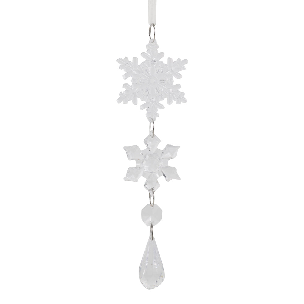 FLOCO DE NEVE DE ENFEITE 5,5CM