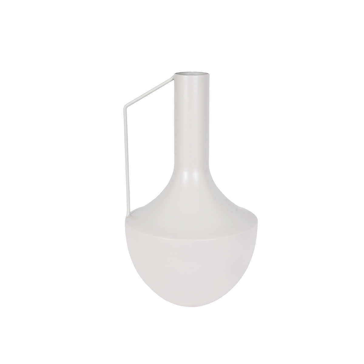 VASO EM FERRO OFF WHITE