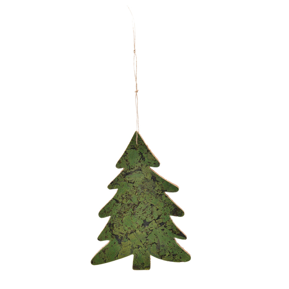 ARVORE DE ENFEITE VERDE 15CM