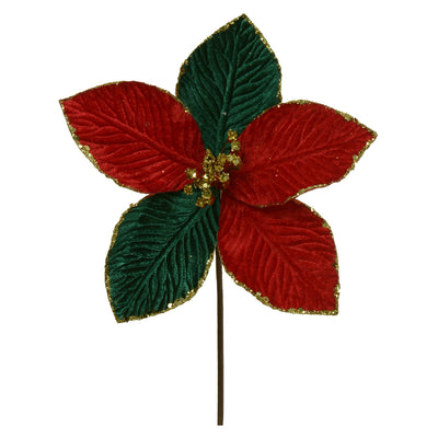 HASTE BICO DE PAPAGAIO VERMELHO E VERDE 18CM