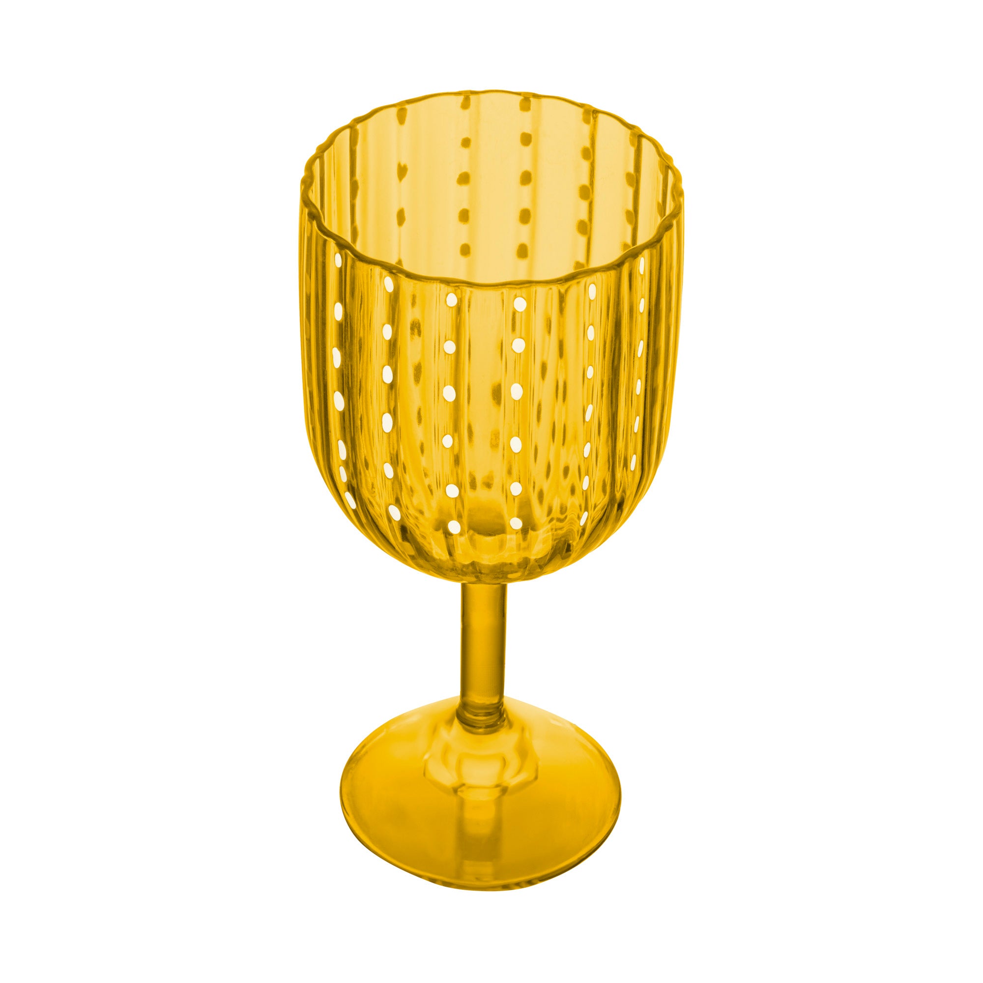 TAÇA DE ACRÍLICO ORQUIDEA AMBAR 350ML