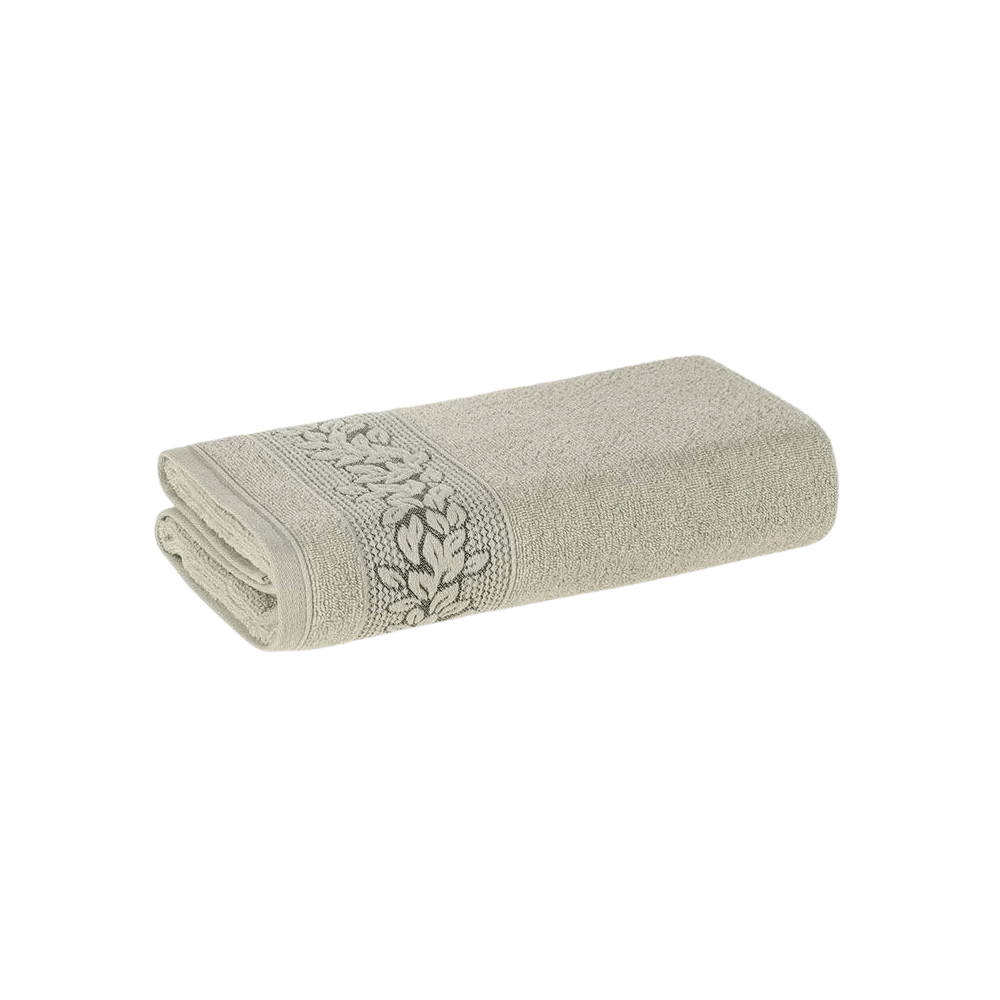 TOALHA DE BANHO FIO CARDADO PROVENCE CINZA – 70CM X 1,35M